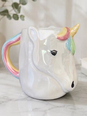 Tag White Ceramic Mug with Black Logo